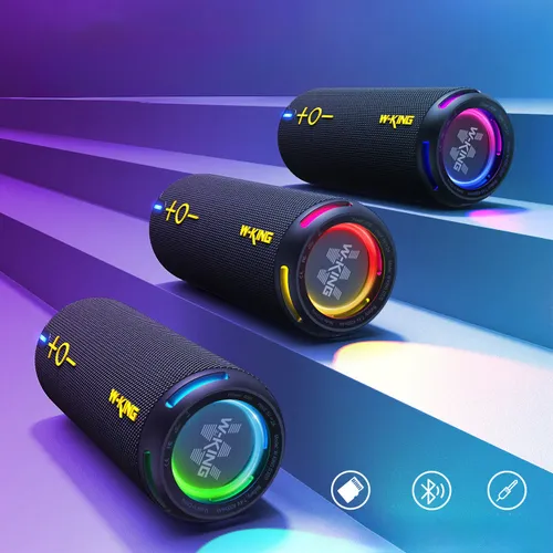 Głośnik mobilny W-KING D320 Czarny