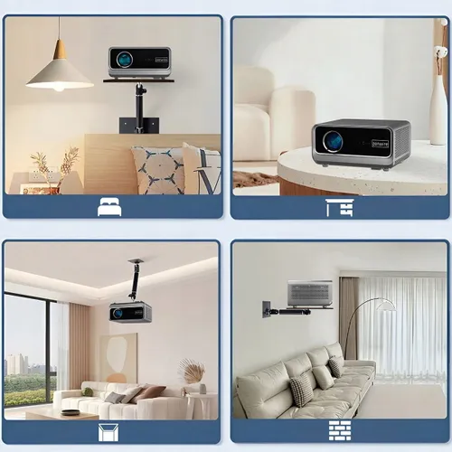 Projektor ZENWIRE PrimeView G60 Full HD (1920 x 1080), 1300 ANSI lumen, Wi-Fi, Bluetooth