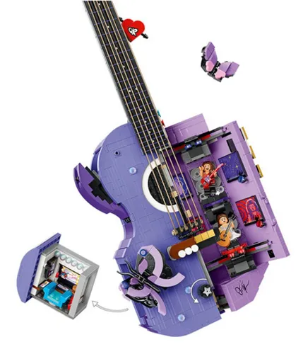LEGO EDITIONS 43031 Podwójna gitara Olivii Rodrigo, zestaw klocków 14+