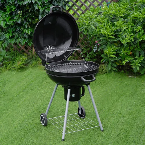 Grill węglowy VELACO VL04-BLACK Czarny