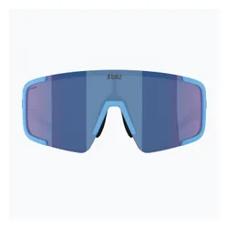 Okulary przeciwsłoneczne Bliz P003 matte blue/grey blue mirror