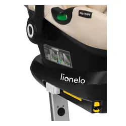 Fotelik samochodowy LIONELO Astrid i-Size z bazą Isofix 40-87 cm (0-13 kg) Beżowy
