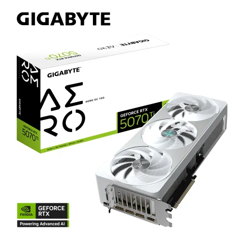 Karta graficzna Gigabyte GeForce RTX 5070 Ti AERO OC 16GB GDDR7 256bit DLSS 4