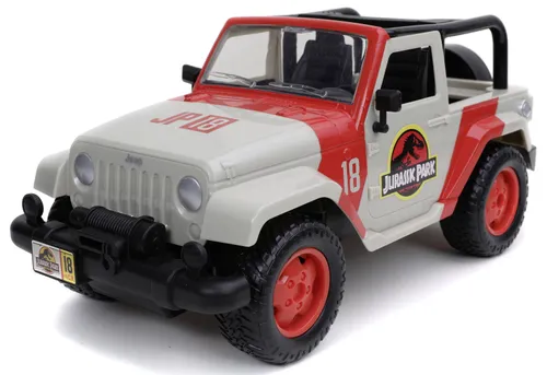 Samochód zdalnie sterowany JADA TOYS Jurassic Park Jeep Wrangler 253256000