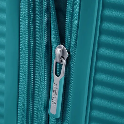 Walizka mała American Tourister Soundbox - jade green