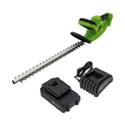 Nożyce do żywopłotu GREENSO UA0006 20V + Akumulator GREENSO UAO001 2.0 Ah 20V + Ładowarka GREENSO UAO003