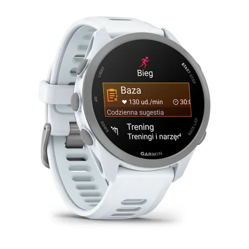Smartwatch Garmin Forerunner 170 43mm GPS Biały
