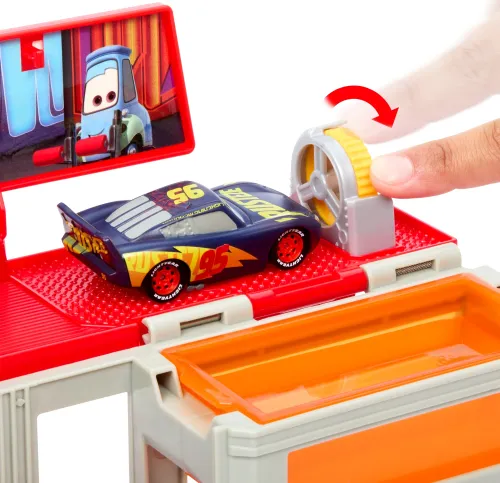 Zestaw pojazdów DISNEY Pixar Auta Mobilny lakiernik HPD82 (2 szt.)