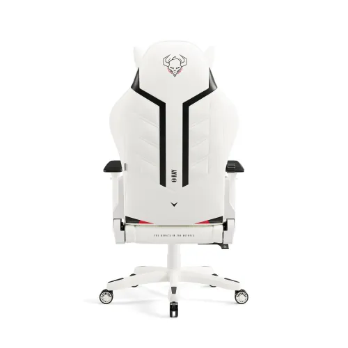 Fotel Diablo Chairs X-Ray 2.0 King Size Gamingowy do 160kg Skóra ECO Biało-czarny