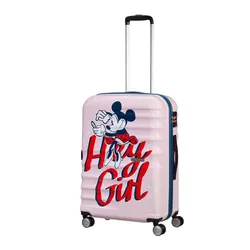 Orta bavul American Tourister Wavebreaker Disney-Minnie darling pink