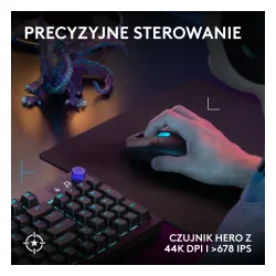 Myszka gamingowa Logitech G305 X Superlight Czarny
