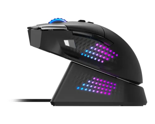 Myszka gamingowa MSI Versa Pro Wireless Plus Mouse Dock Pro Czarny