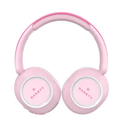 Słuchawki bezprzewodowe Garett Astro Wave ANC Nauszne Dla dzieci Bluetooth Różowy