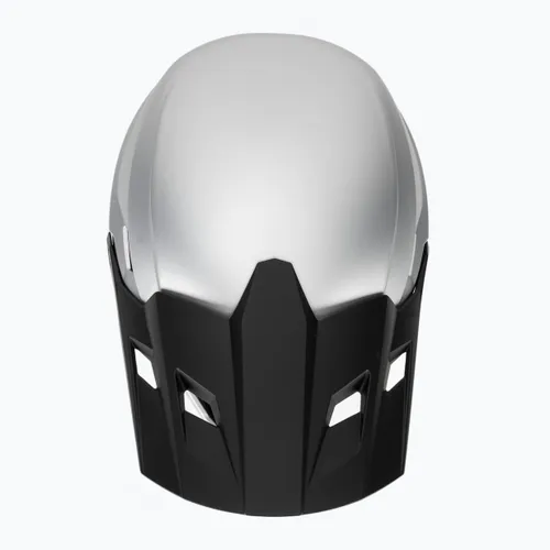 Kask rowerowy ATTABO State 1.0 full face srebrny