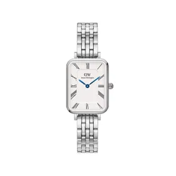 Часы Daniel Wellington Quadro Roman Numerals 5-Link Watch DW00100691 Silver