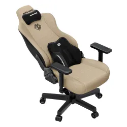 Fotel Anda Seat Kaiser 3E XL Gamingowy do 150kg Tkanina Ciemnobeżowy
