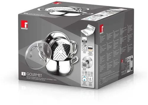 Garnek Parowy Bergner 2,2L Gourmet Line Bg-6521