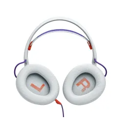 Słuchawki JBL Quantum 250, Nauszne, Dźwięk przestrzenny Biało-złoty