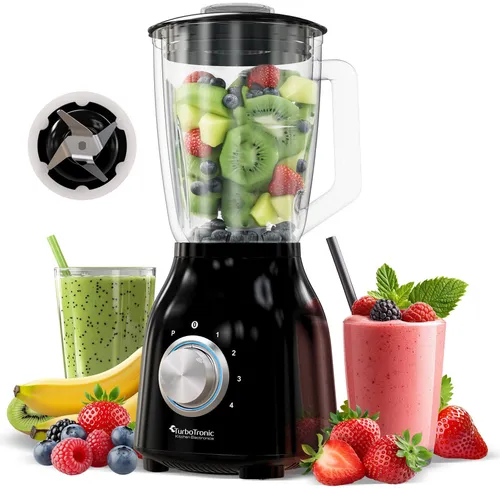 Blender kielichowy TURBOTRONIC TT-BG6 Czarny
