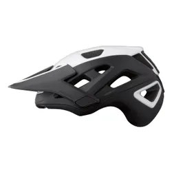 Kask rowerowy LAZER Jackal KinetiCore Czarno-biały MTB (rozmiar L)