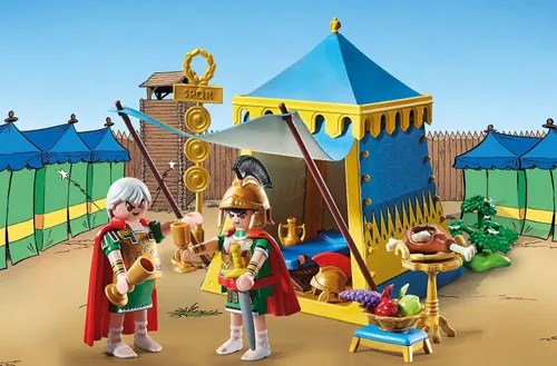 Playmobil Playmobil Asterix: Leader Tent with Generals-71015