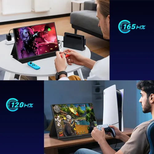 Monitor Zeuslap P16K Pro 16" 2K IPS 165Hz 3ms Przenośny