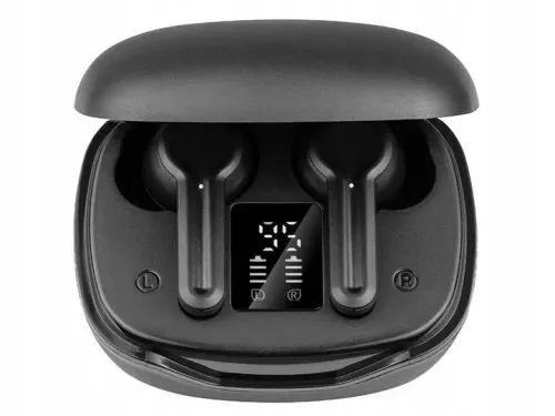 Słuchawki bezprzewodowe Tracer T2 TWS BT Dokanałowe Bluetooth 5.1 Czarny