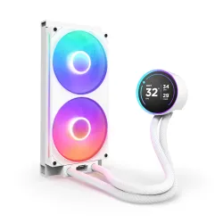 Chłodzenie NZXT Kraken Elite 280 RGB V2 LCD Biały