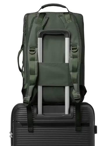 Plecak podróżny średni Puccini Jetzy - zielony