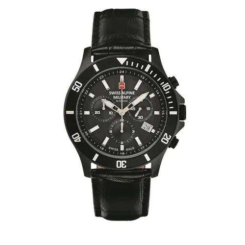 Часы Swiss Alpine Military 7022.9577 Black / Black