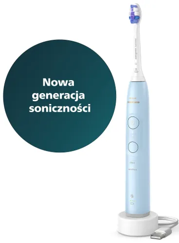 Szczoteczka soniczna PHILIPS Sonicare 6100 HX7406/01 Niebieski