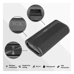 Głośnik Bluetooth AKAI ABTSW-90 60W Czarny