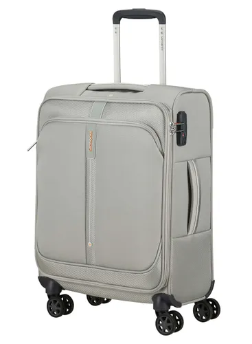 Walizka kabinowa z 4 kołami Samsonite Popsoda - light grey