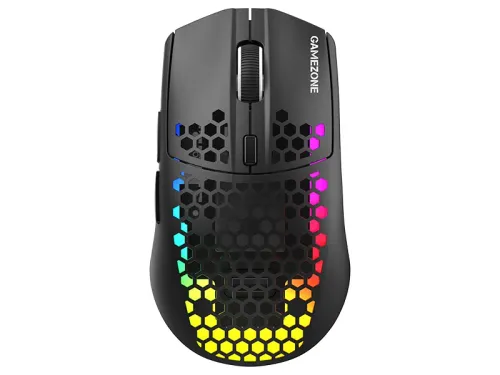 Myszka Tracer Gamezone Intense RGB Honeycomb RF (2.4G+BT) Czarny