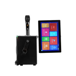 Power Audio Musicmate MM-SC900 PartyStar 250W Mikrofon Karaoke Bluetooth Czarny