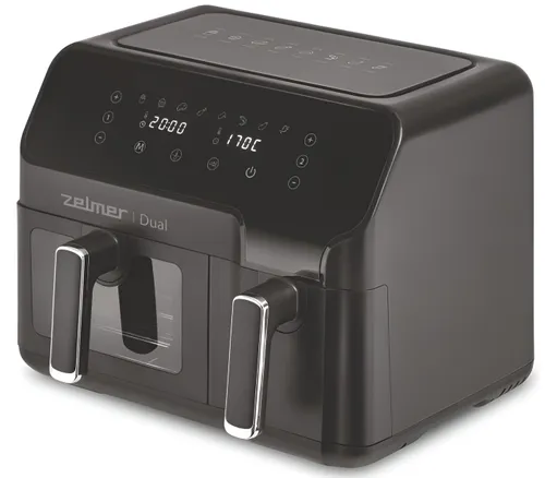 Air Fryer Frytkownica beztłuszczowa ZELMER ZAF9000 5.5l z podwójnym koszem