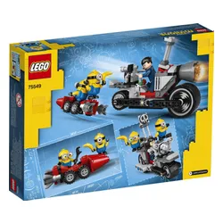 LEGO Minions durdurulamaz motosiklet kaçıyor (75549)