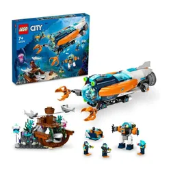 LEGO City 60379 deniz tabanı kaşifinin denizaltı