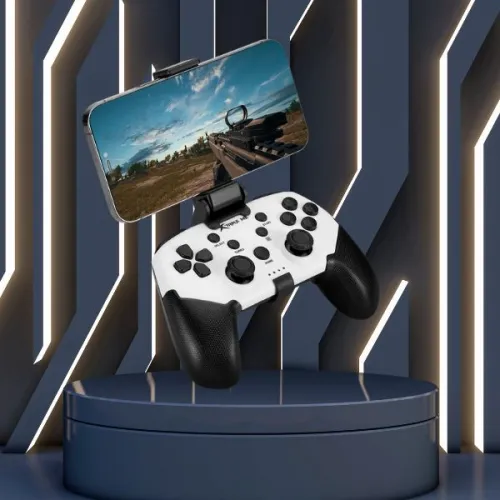 Pad Xtrike Me GP-43 do PS4, PS3, Nintendo Switch, Android Bezprzewodowy Biały
