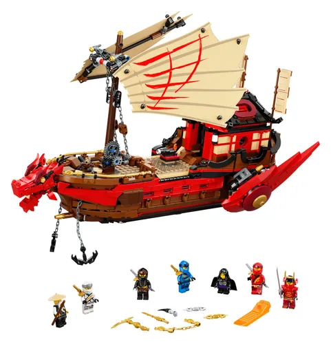 Конструктор Lego 71705 Ninjago - Летающий корабль Мастера Ву