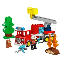 LEGO 10473 DUPLO Wóz strażacki z wężem i strażakiem