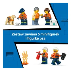 LEGO 60504 City Łódź ratunkowa i helikopter straży przybrzeżnej