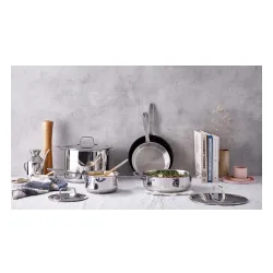 BEKA Maestro 24 cm - patelnia głęboka ze stali nierdzewnej