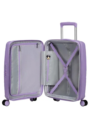 Walizka mała American Tourister Mickey Magic - soft lilac