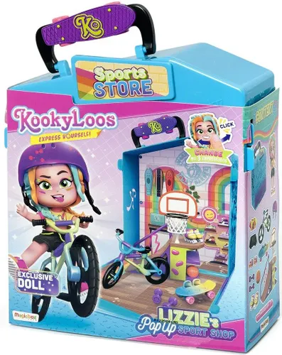 Lalka MAGIC BOX KookyLoos Lizzie's Pop Up Sport Shop PKLSP114IN90