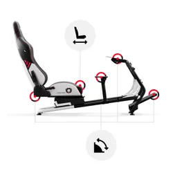 Kokpit DIABLO X-Drive Czarno-Biały