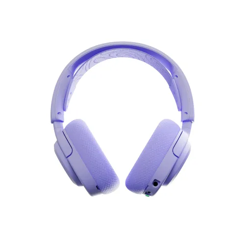 Słuchawki bezprzewodowe z mikrofonem SteelSeries Arctis Nova 3P Wireless Nauszne Lawendowy