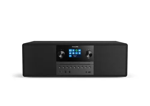 Wieża Philips TAM6805/10 50W Wi-Fi Bluetooth Radio FM, DAB+, Internetowe Czarny