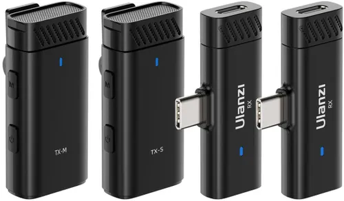 Bezprzewodowy zestaw mikrofonów ULANZI HM2301