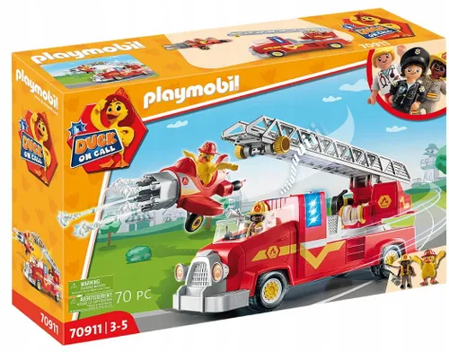 Playmobil 70911 Duck on call itfaiye aracı